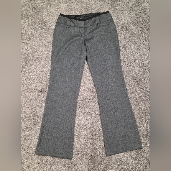 Maurices Dress Slacks Straight Leg Size 3/4 Short - Picture 4 of 8